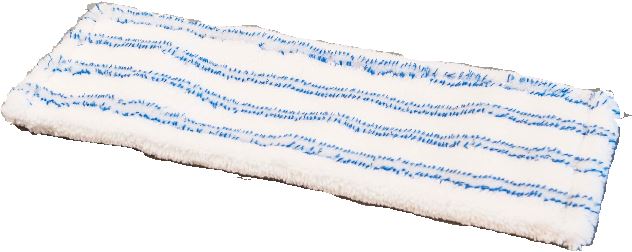 Microfibre Mop Head - Striped, Scrubbing