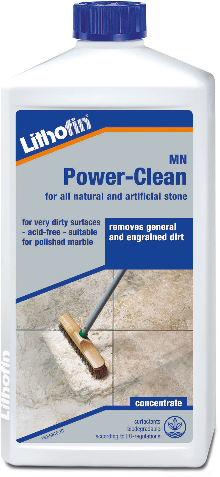 Lithofin mn power clean for all natural and artificial surfaces 