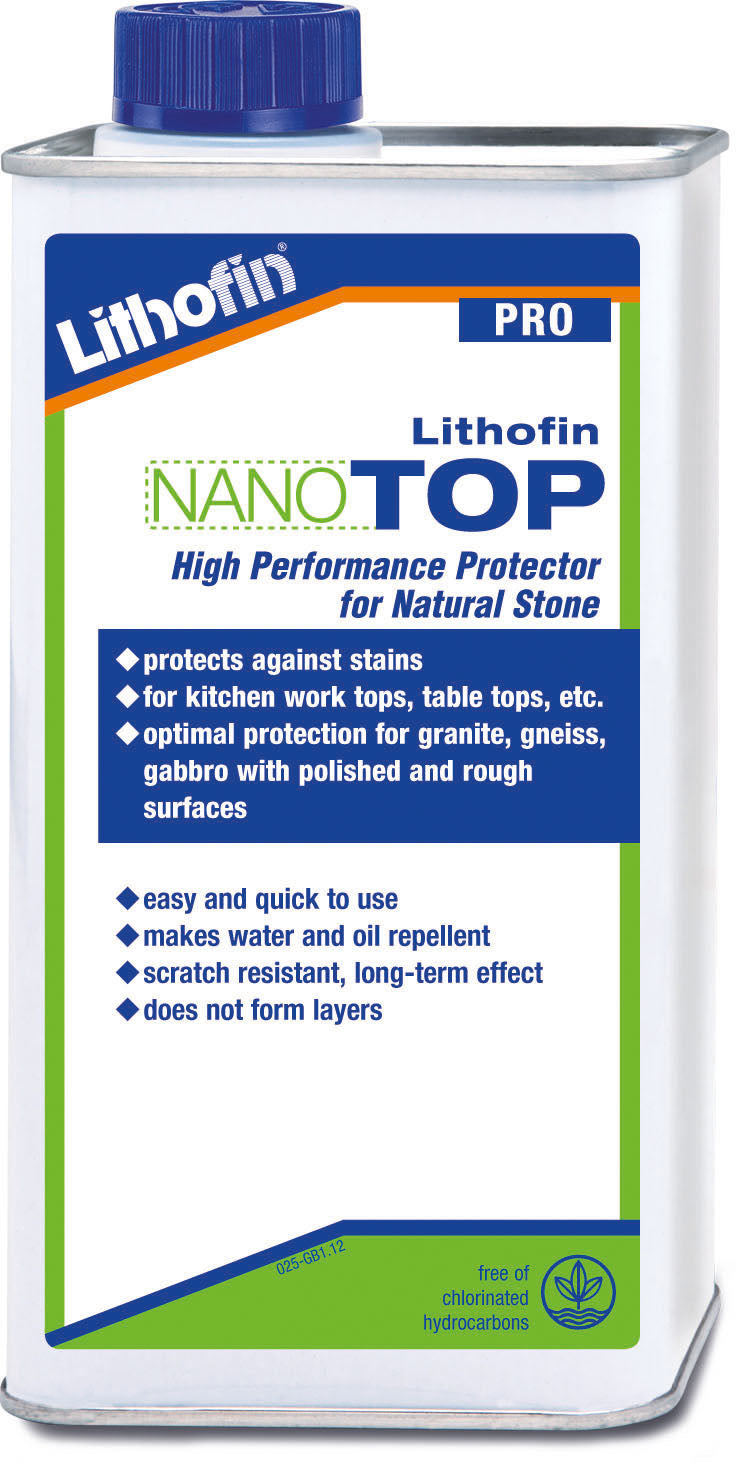 Lithofin nano top high performance protector for natural stone