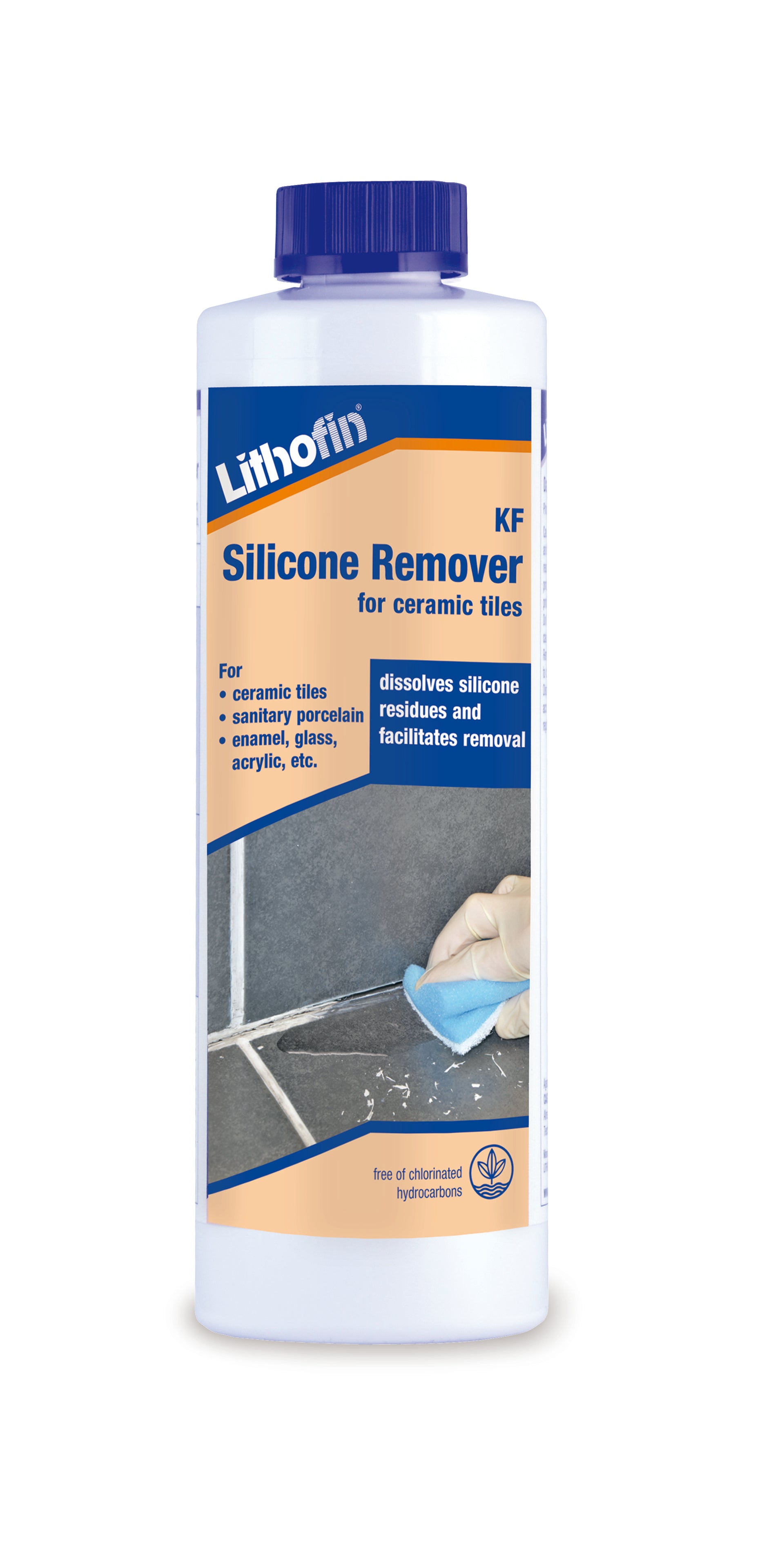 Lithofin silicone remover for ceramic tiles