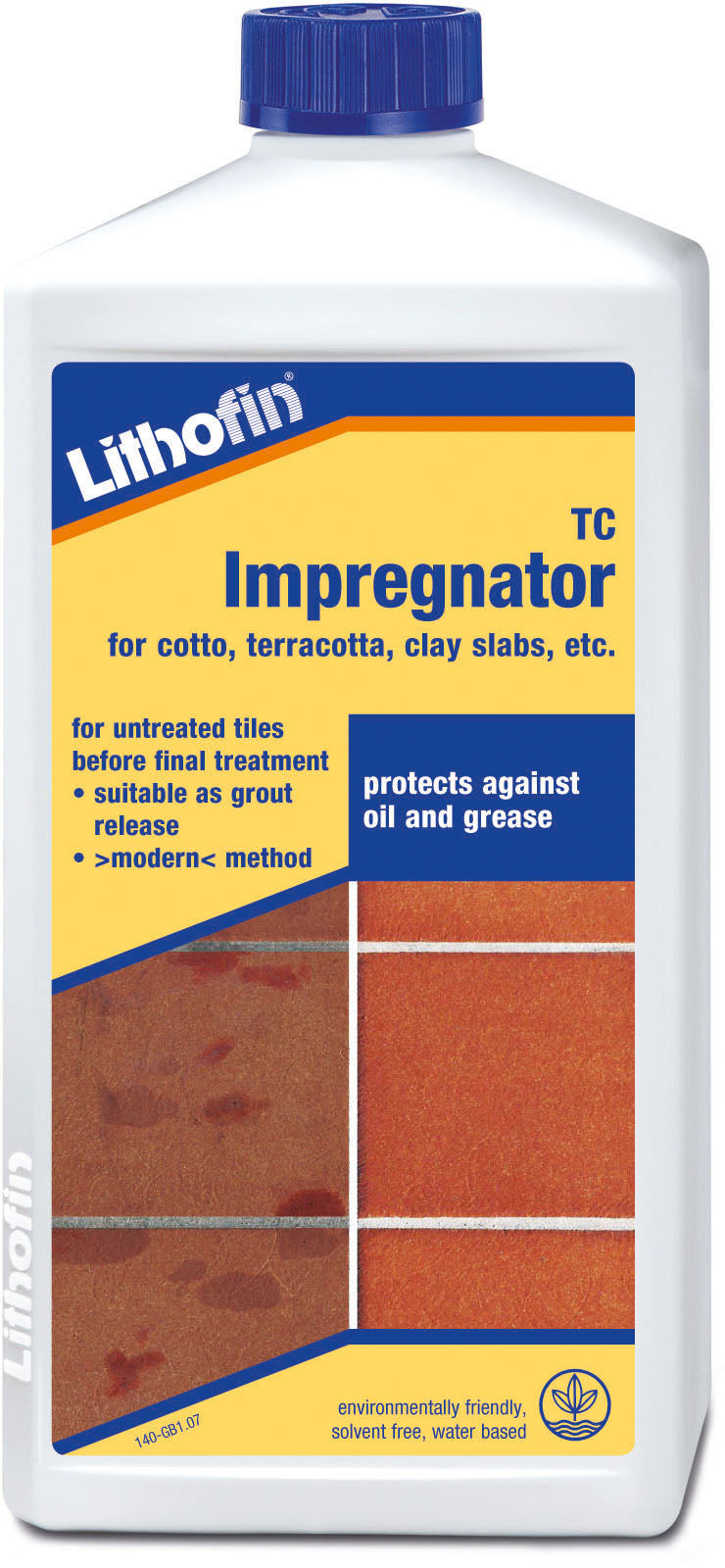 Lithofin impregnator for cotto, terracotta, clay slabs 