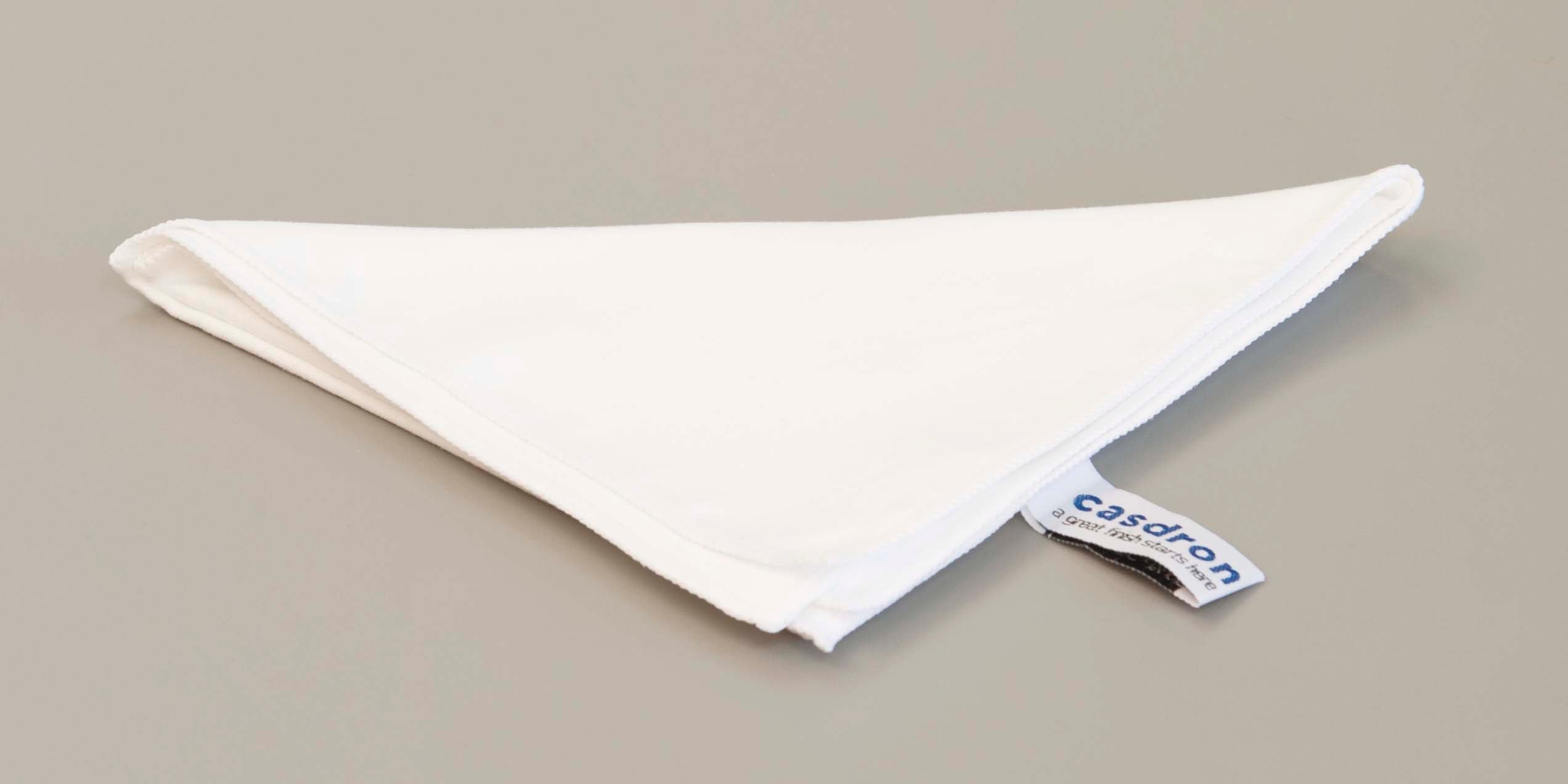 White Microfibre Cloths