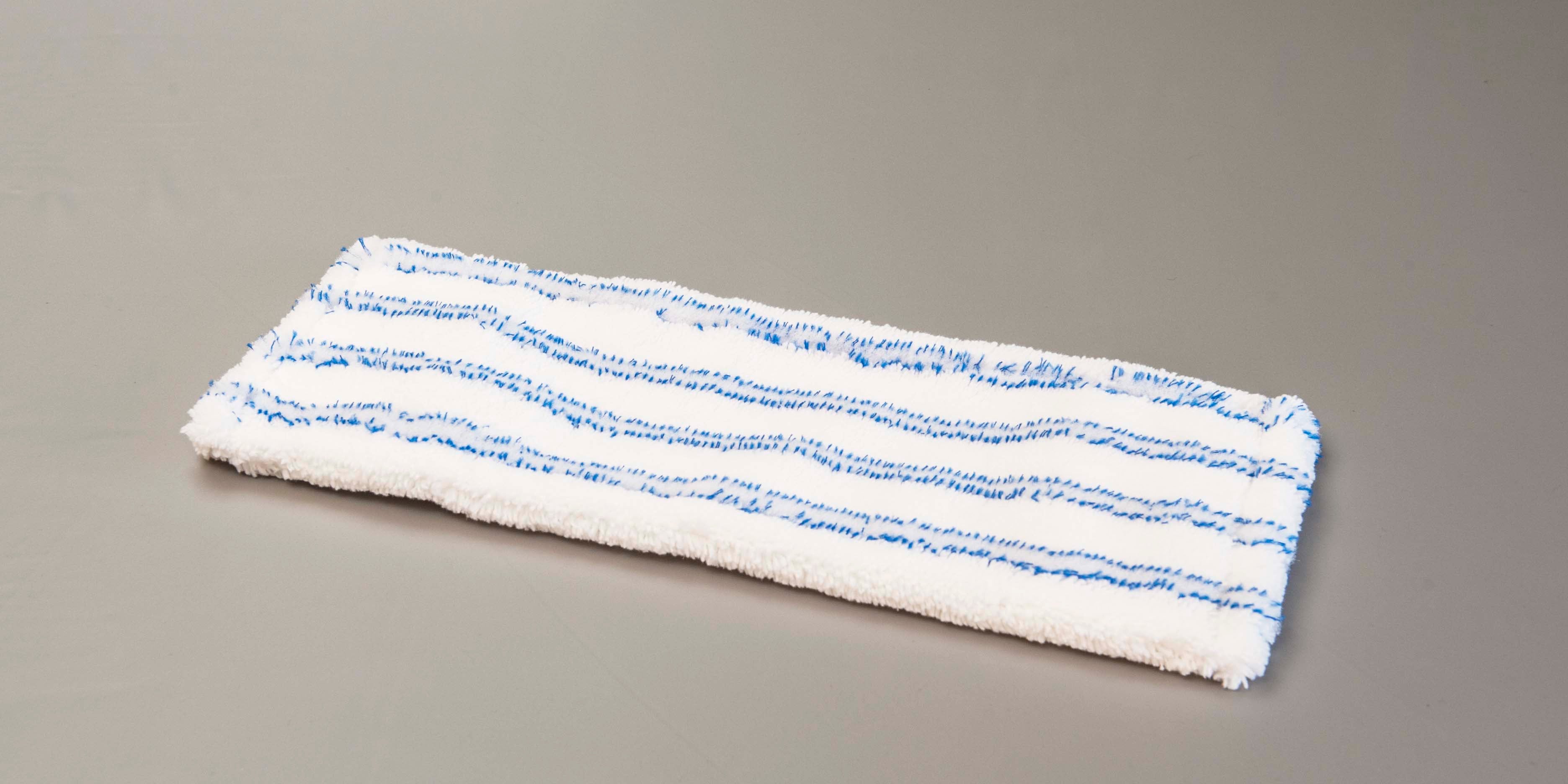 Microfibre Mop Head - Striped, Scrubbing