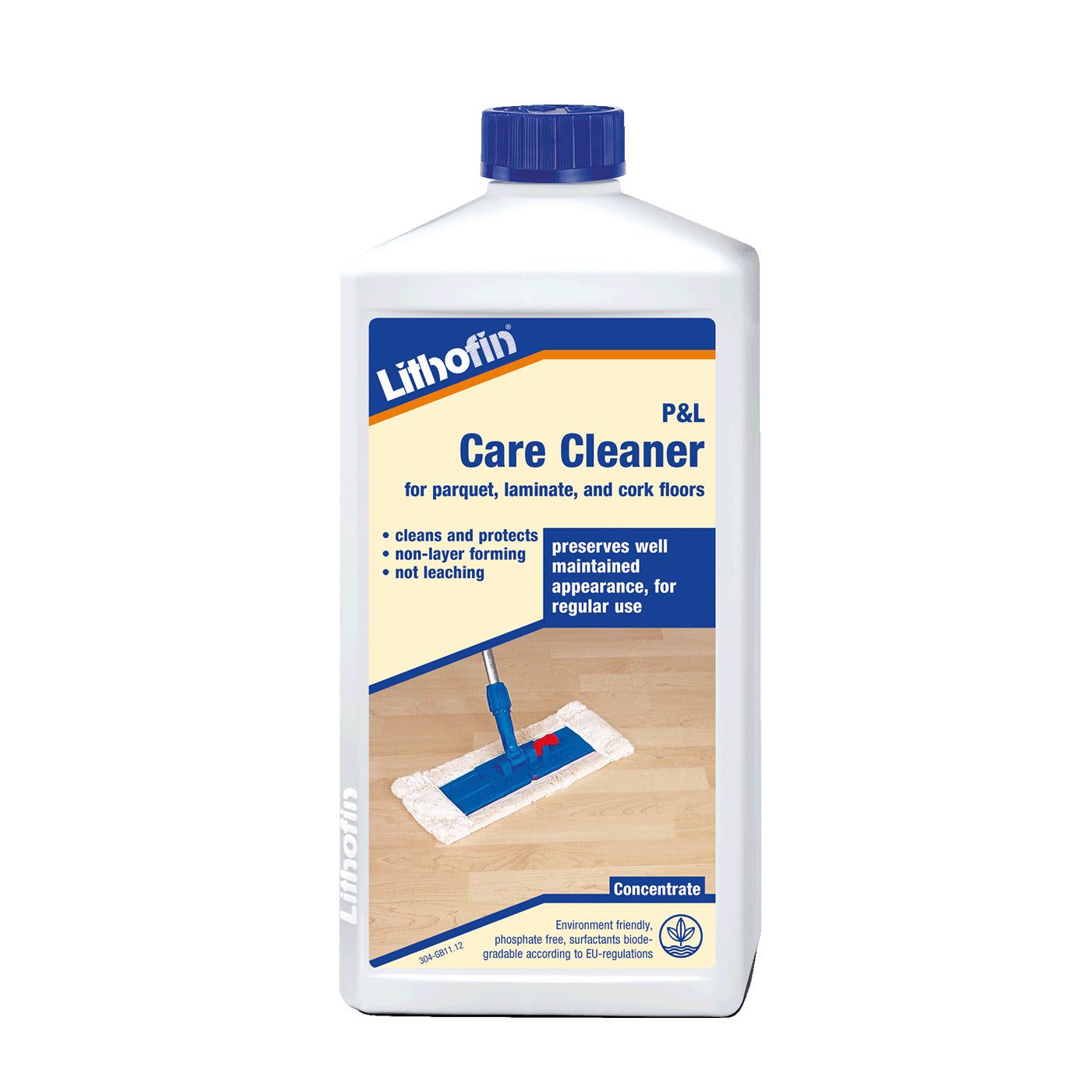 Lithofin Care Cleaner for parquet, laminate, and cork floors 