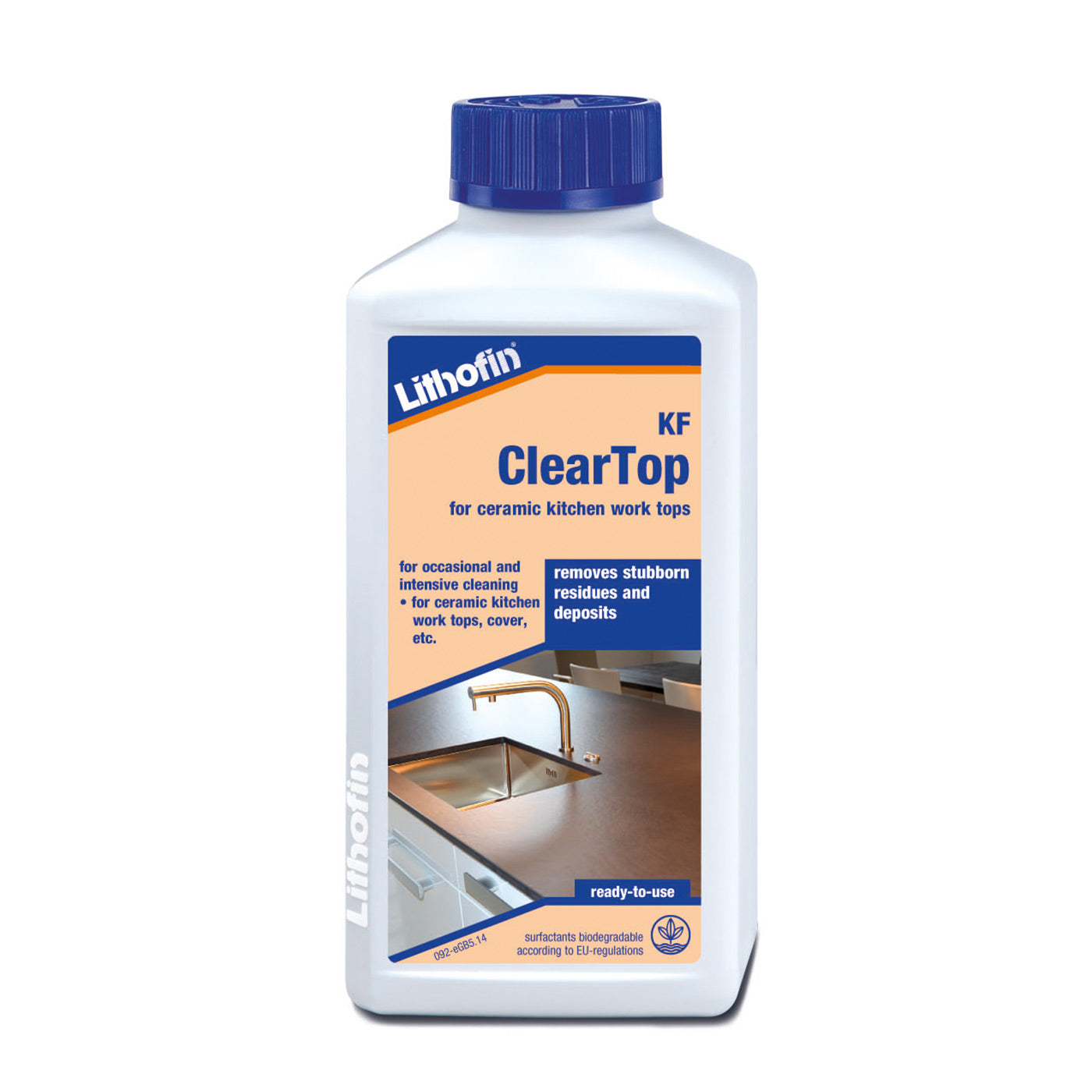 ClearTop LITHOFIN for ceramic kitchen work tops