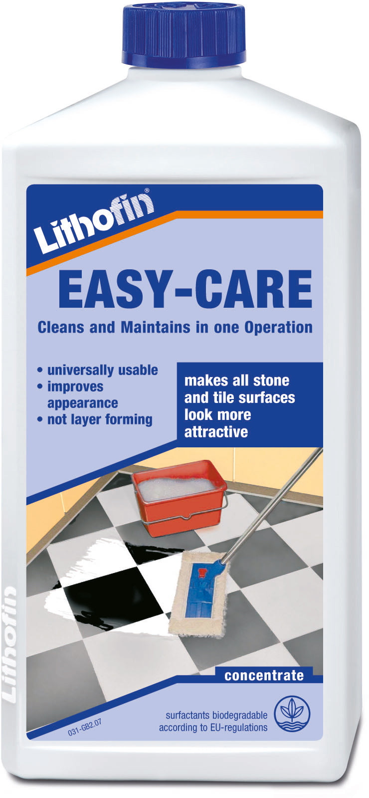 Lithofin Easy-Care - cleans and maintains in one operation