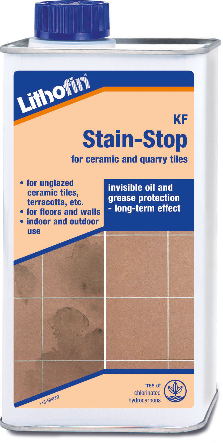 Stain Stop for ceramic and quarry tiles 