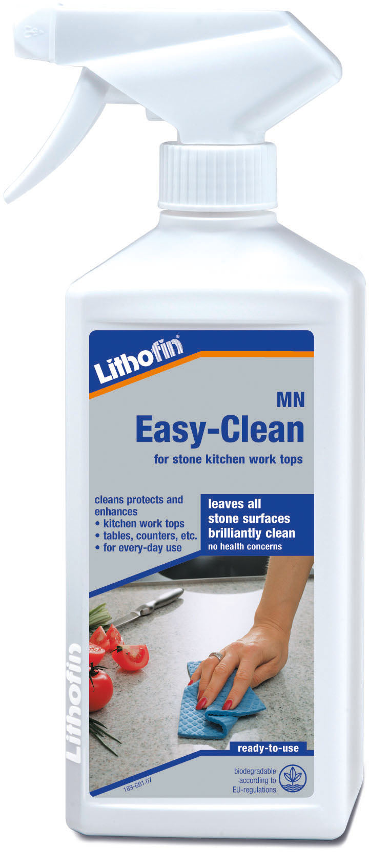 Lithofin MN easy clean for stone kitchen work tops 