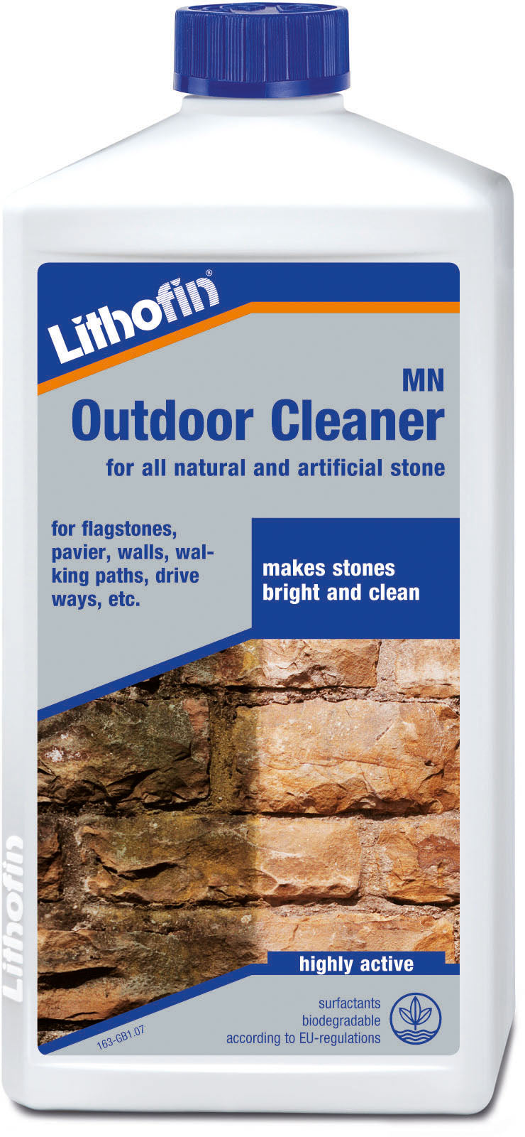 Lithofin outdoor cleaner for all natural and artificial stone 