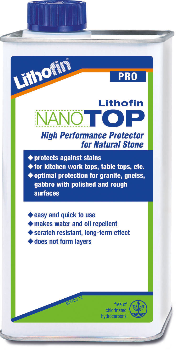 Lithofin nano top high performance protector for natural stone 